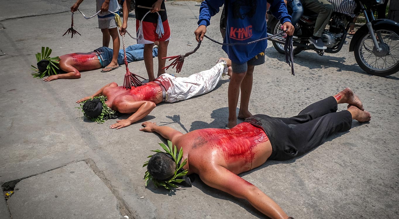 טקס צליבה בפיליפינים