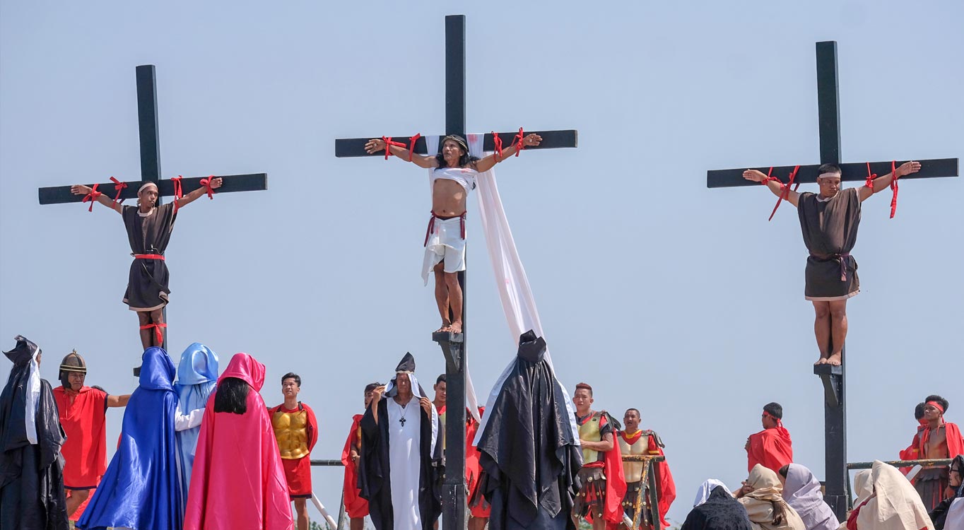 טקס צליבה בפיליפינים