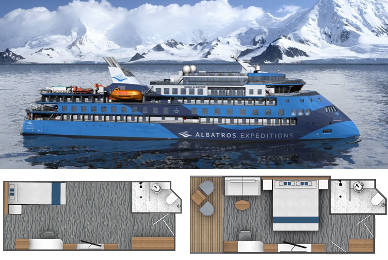 מסע לשפיצברגן בספינה Ocean Albatros